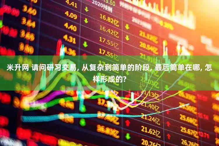米升网 请问研习交易, 从复杂到简单的阶段, 最后简单在哪, 怎样形成的?